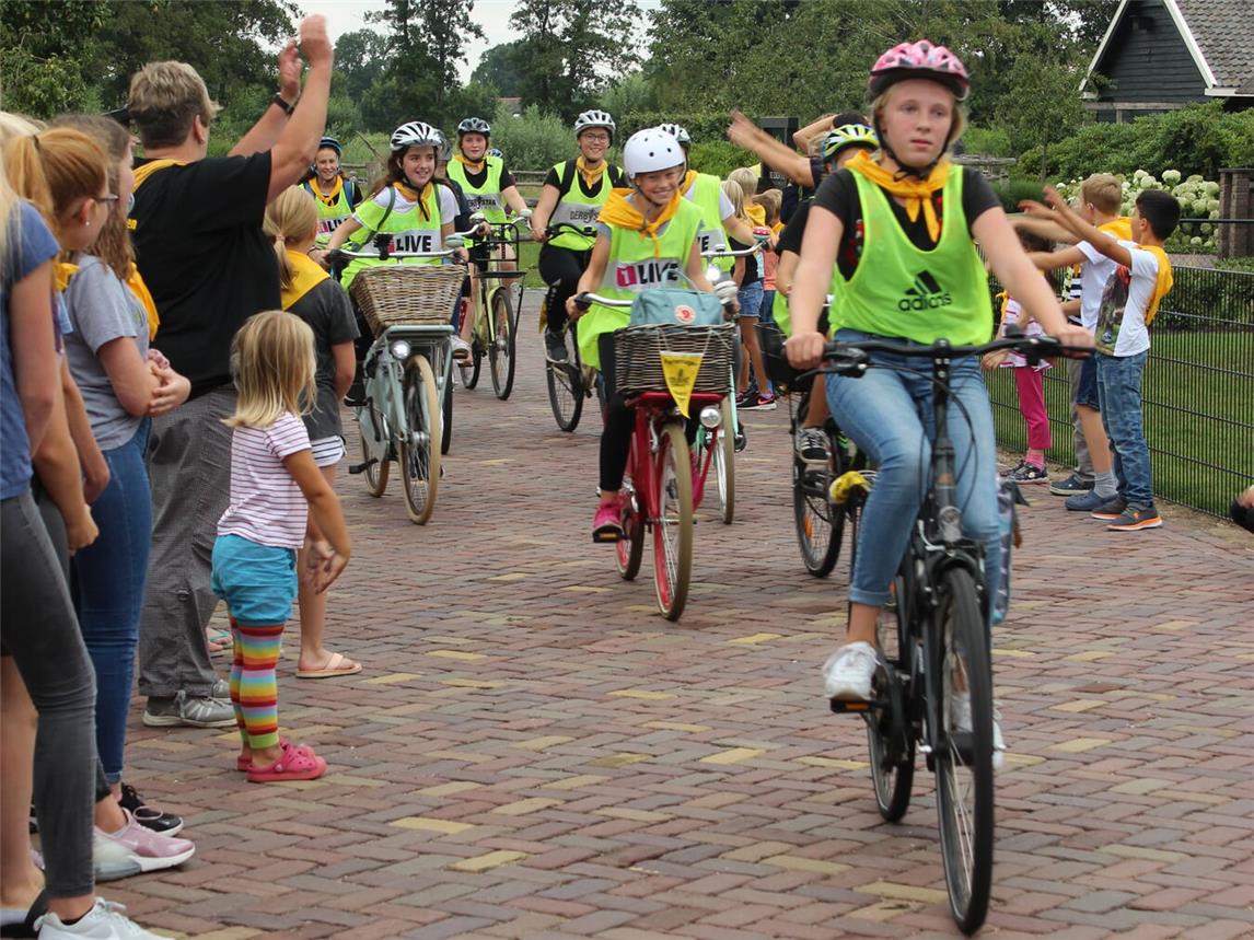 Einige Teilnehmer werden mit dem Rad nach Wekerom fahren. Foto: privat