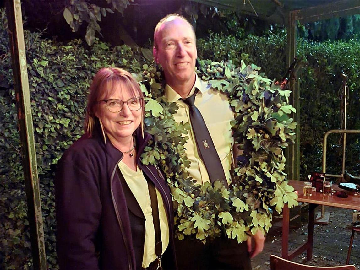Ralf Peters mit seiner Frau Claudia. Foto: privat